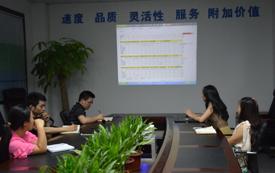 通豪触摸显现屏PMC排产集会