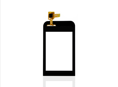 电阻式触摸显现屏布局